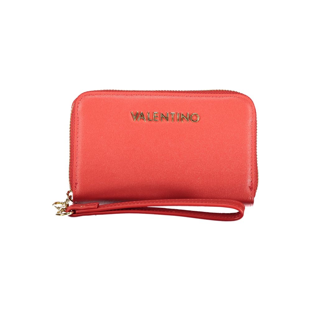 Mario Valentino Rosso Poliuretano Women Wallet | Regal Royce