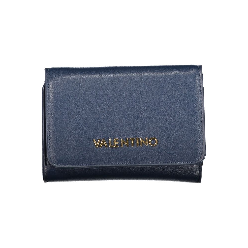 Mario Valentino Blu Poliuretano Women Wallet | Regal Royce