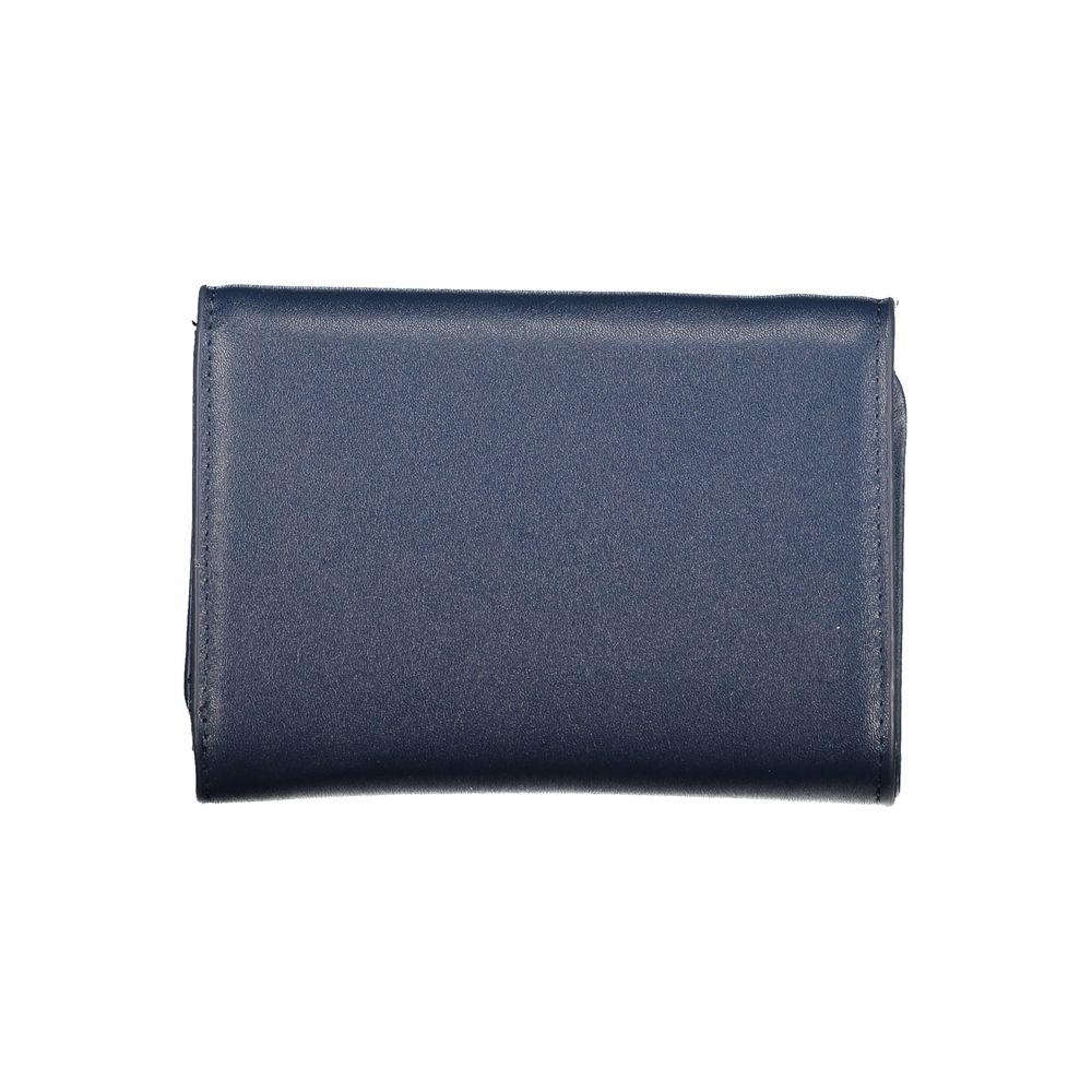 Mario Valentino Blu Poliuretano Women Wallet | Regal Royce