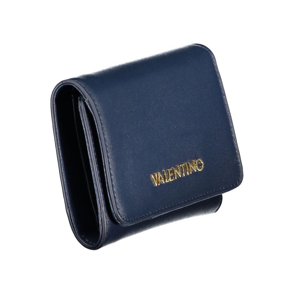 Mario Valentino Blu Poliuretano Women Wallet | Regal Royce