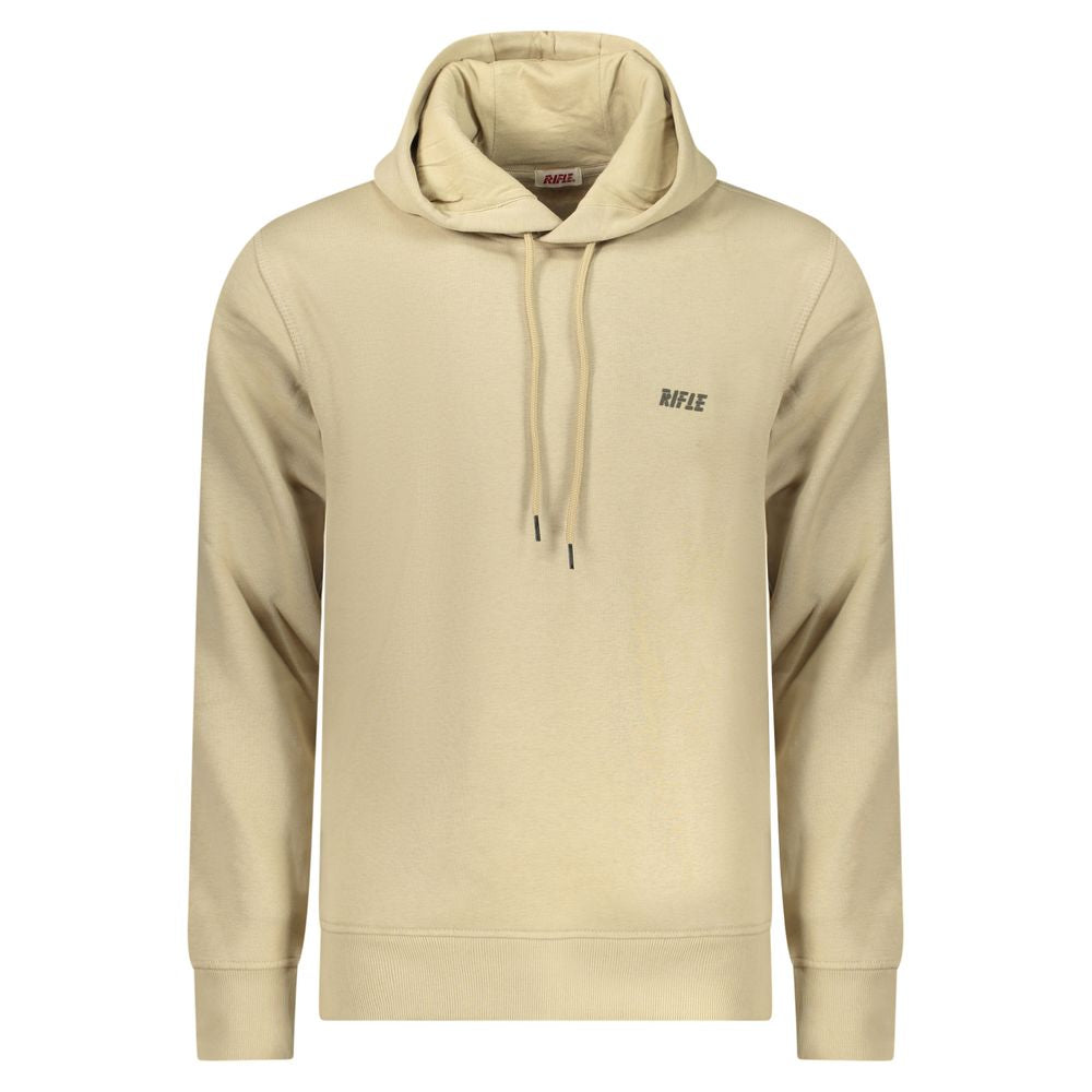 Rifle Beige Cotton Men's Sweatshirt | Regal Royce
