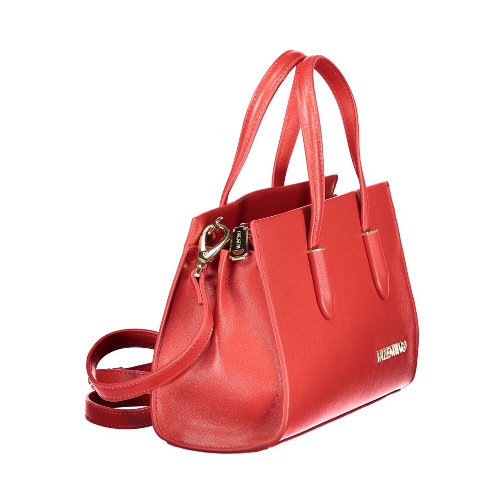 Mario Valentino Rosso Poliuretano Women Handbag | Regal Royce