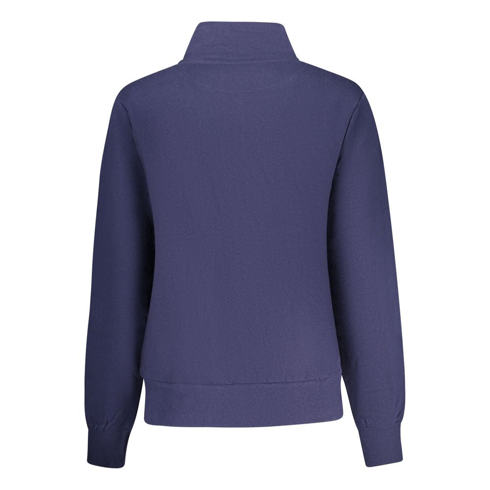 Laura Biagiotti Blu Cotton Women Sweatshirt | Regal Royce