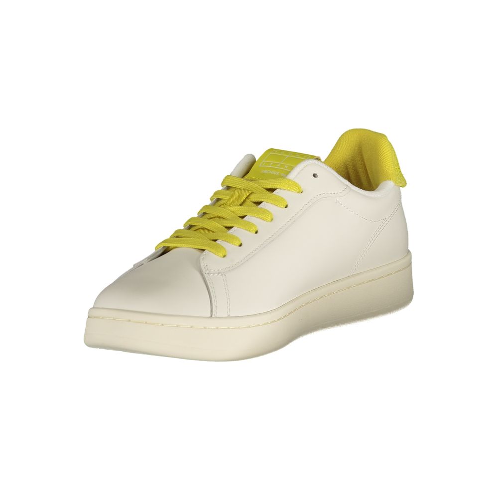 Tommy Hilfiger Bianco Polyurethane Men Sneaker | Regal Royce