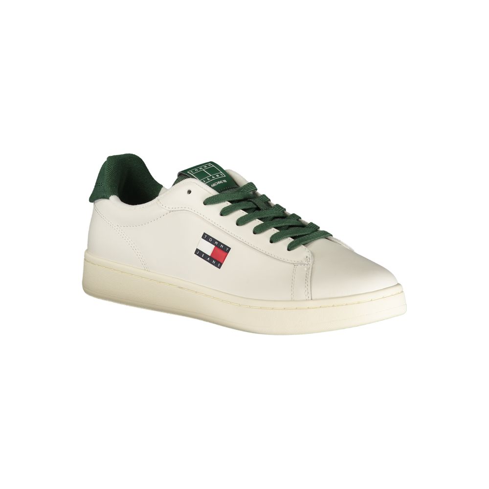Tommy Hilfiger Bianco Polyurethane Men Sneaker | Regal Royce