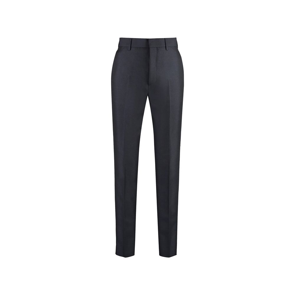 Prada Blue Mohair Dress Pants | Regal Royce