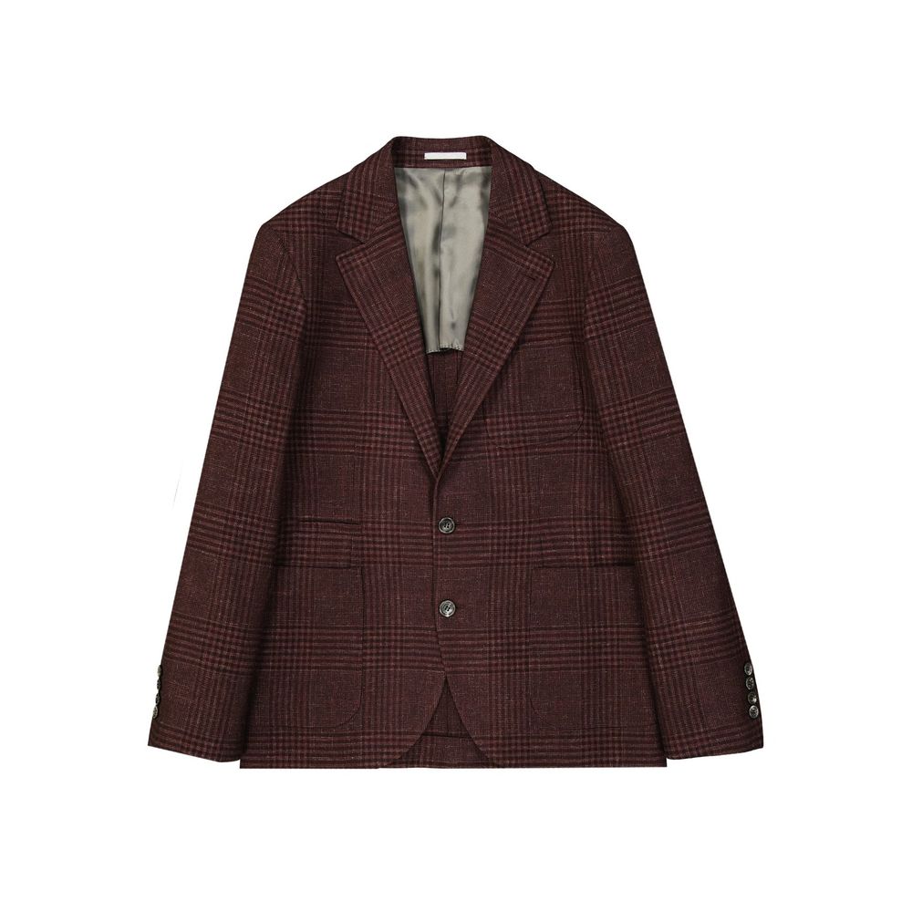 Brunello Cucinelli Multicolor Wool Coat | Regal Royce