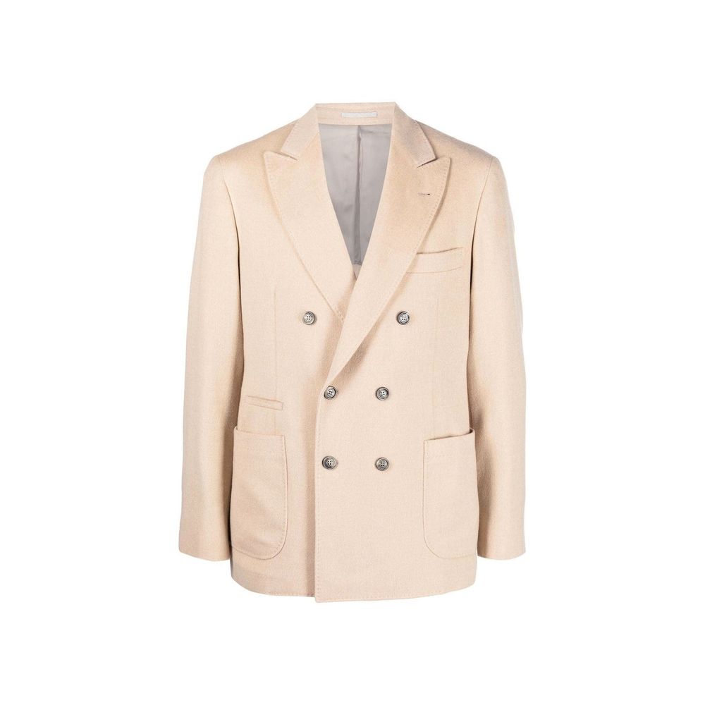Brunello Cucinelli Beige Wool Coat | Regal Royce