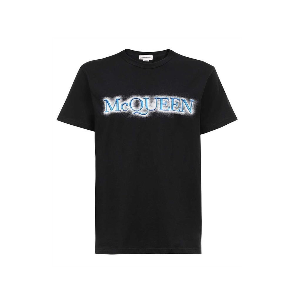 Alexander McQueen Black Cotton T-Shirt | Regal Royce