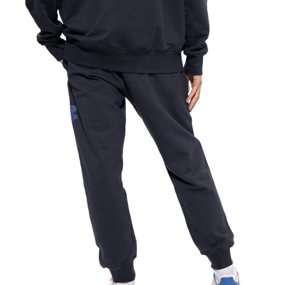 Alexander McQueen Blue Cotton Joggers (Workout Pants) | Regal Royce