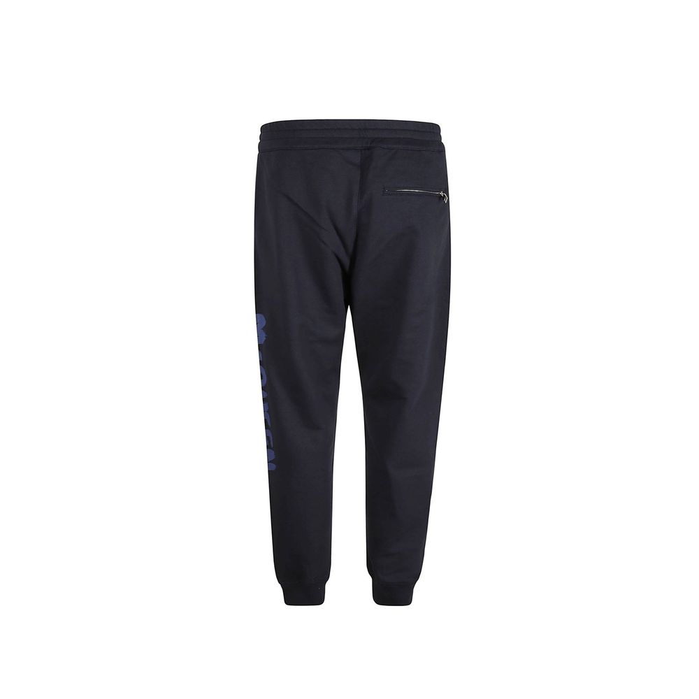 Alexander McQueen Blue Cotton Joggers (Workout Pants) | Regal Royce