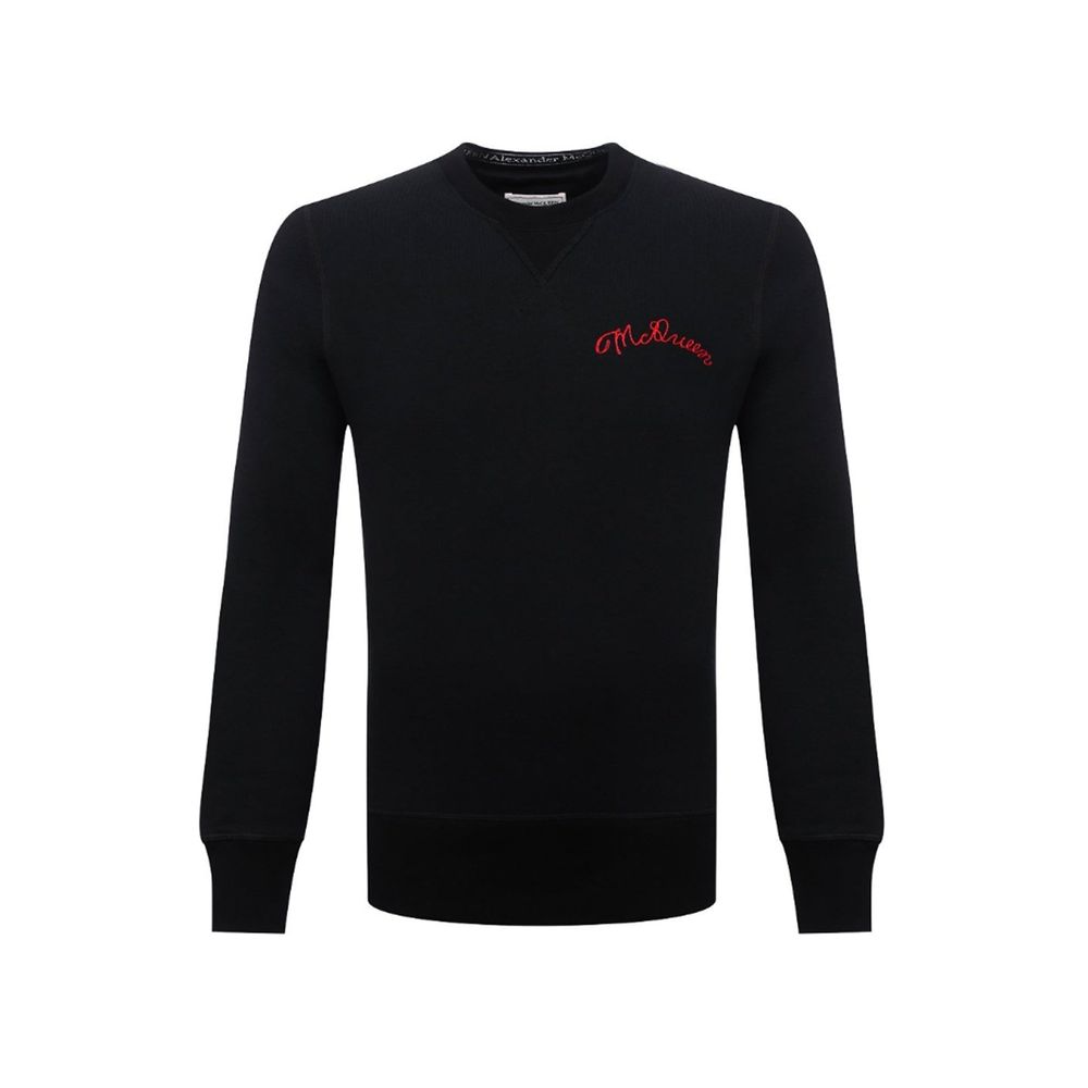 Alexander McQueen Black Cotton Sweatshirt | Regal Royce