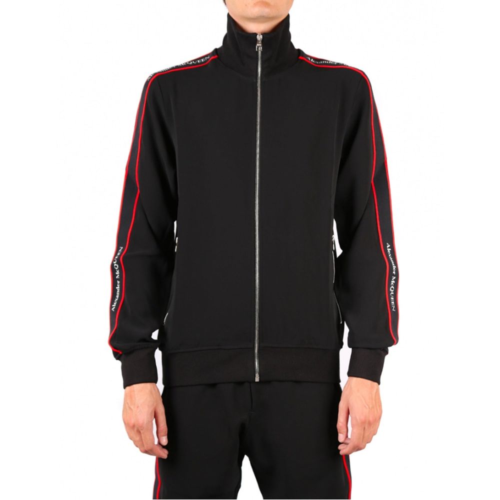 Alexander McQueen Black Viscose Sweatshirt | Regal Royce