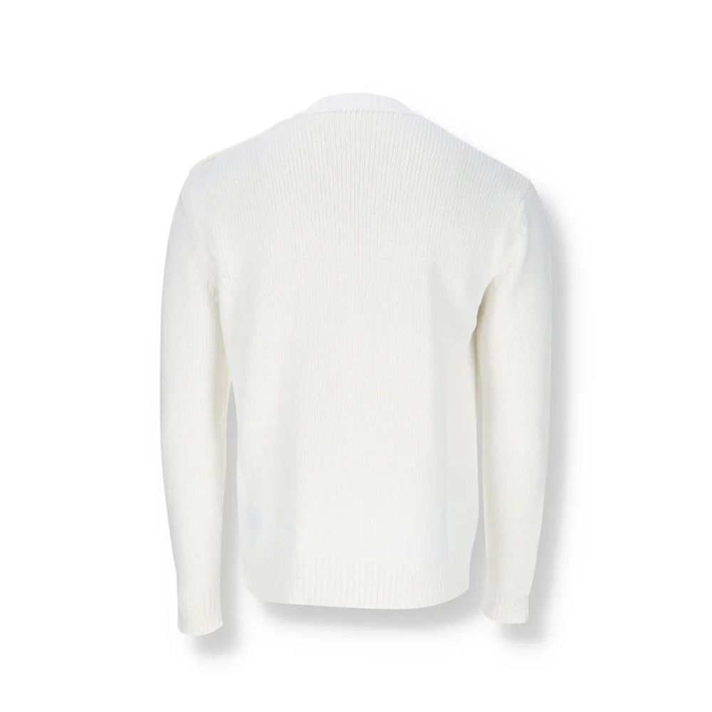 Balmain White Cotton Sweatshirt | Regal Royce