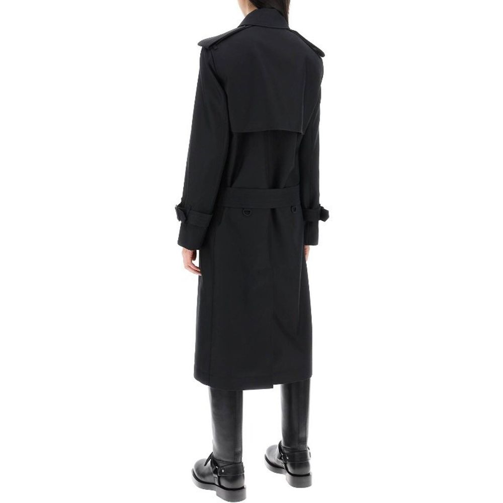 Burberry Black Polyester Coat | Regal Royce