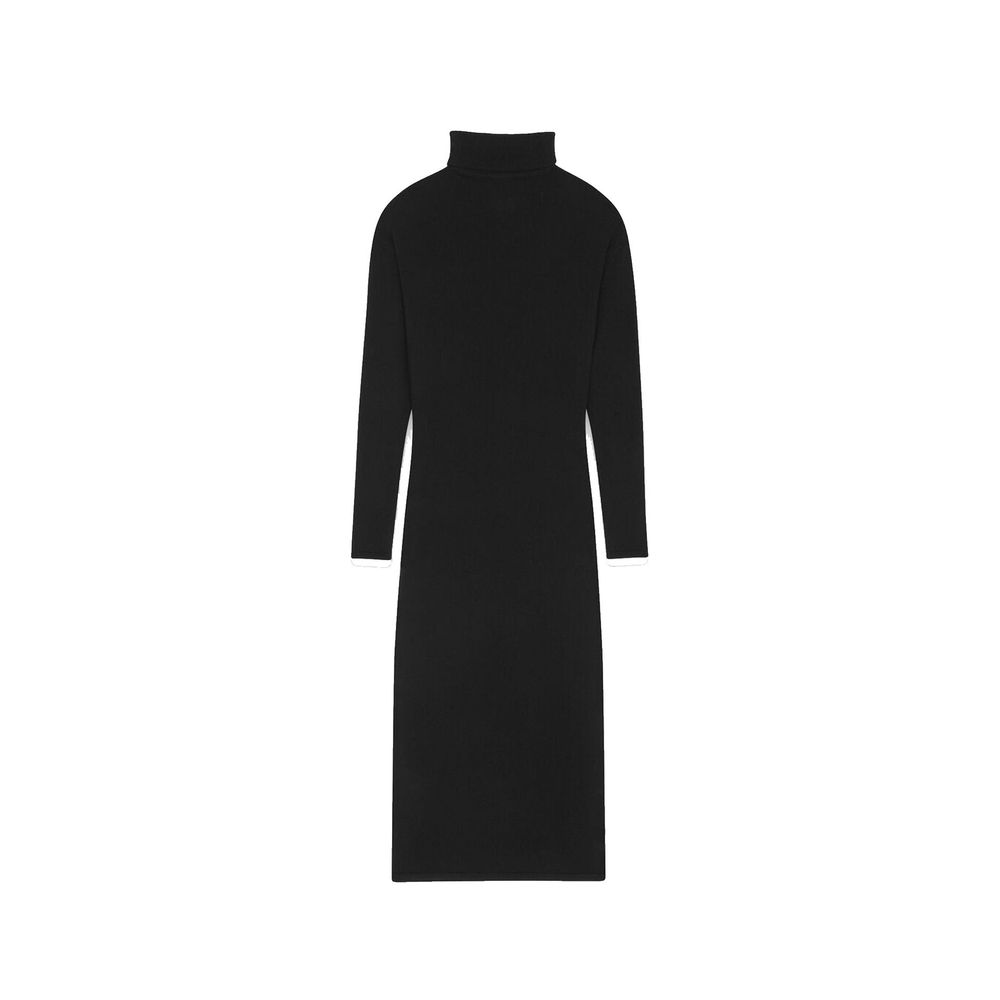 Saint Laurent Black Cashmere Casual Dress | Regal Royce