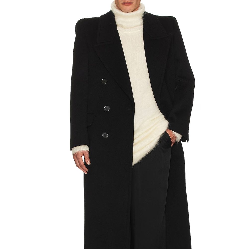 Saint Laurent White Mohair Sweatshirt | Regal Royce