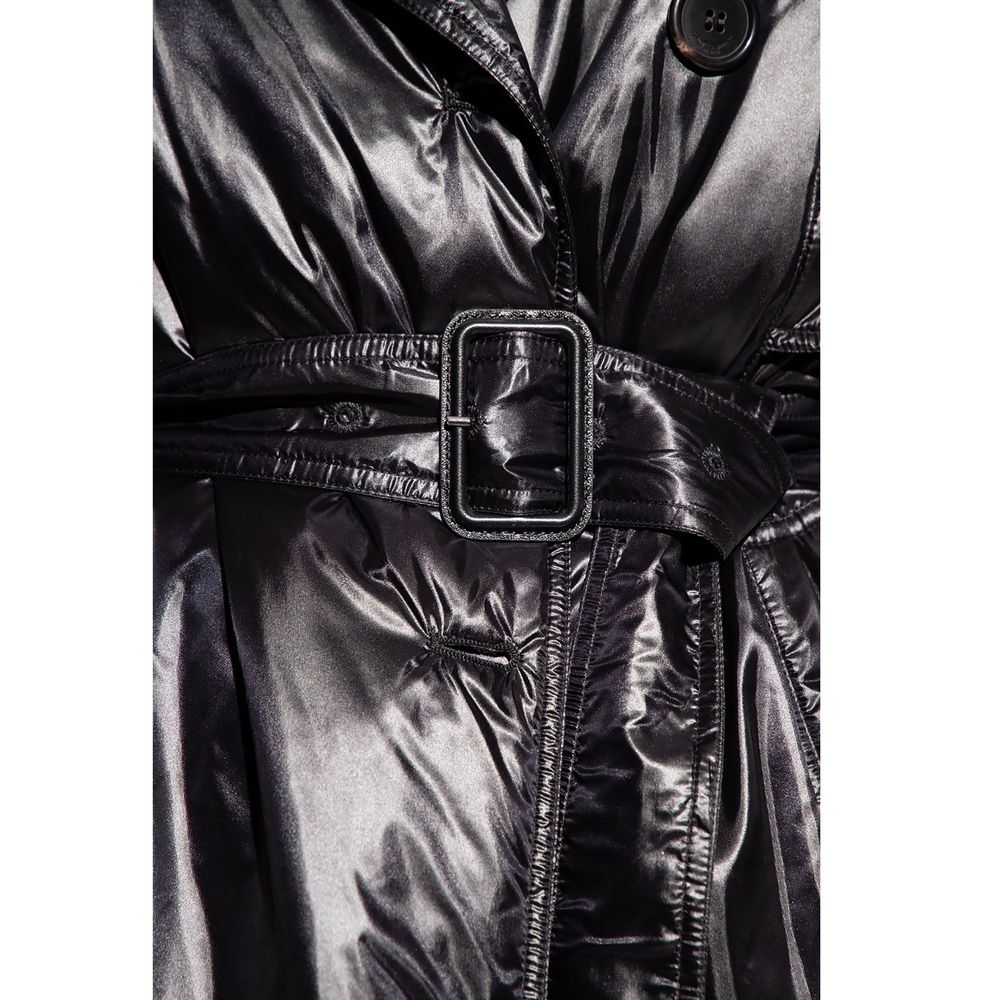 Saint Laurent Black Polyamide Coat | Regal Royce