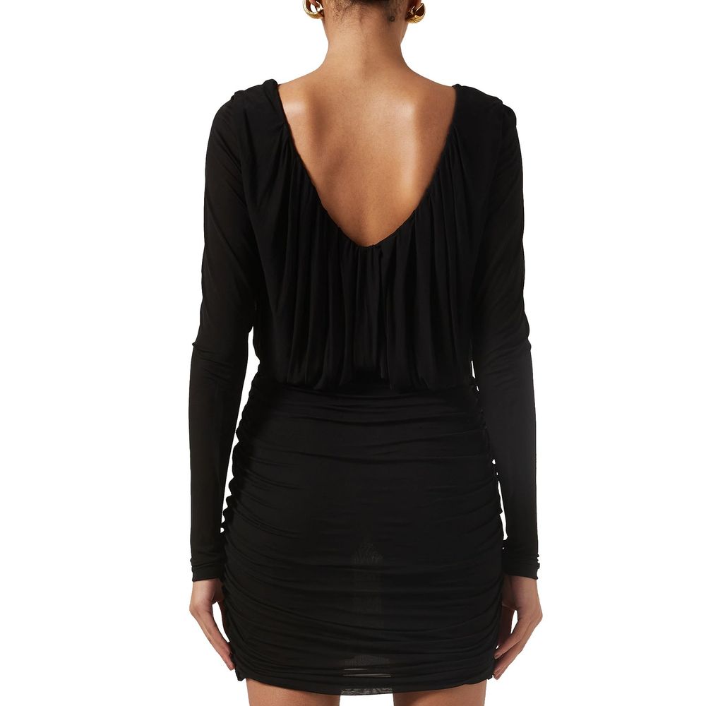 Saint Laurent Black Viscose Cocktail Dress | Regal Royce