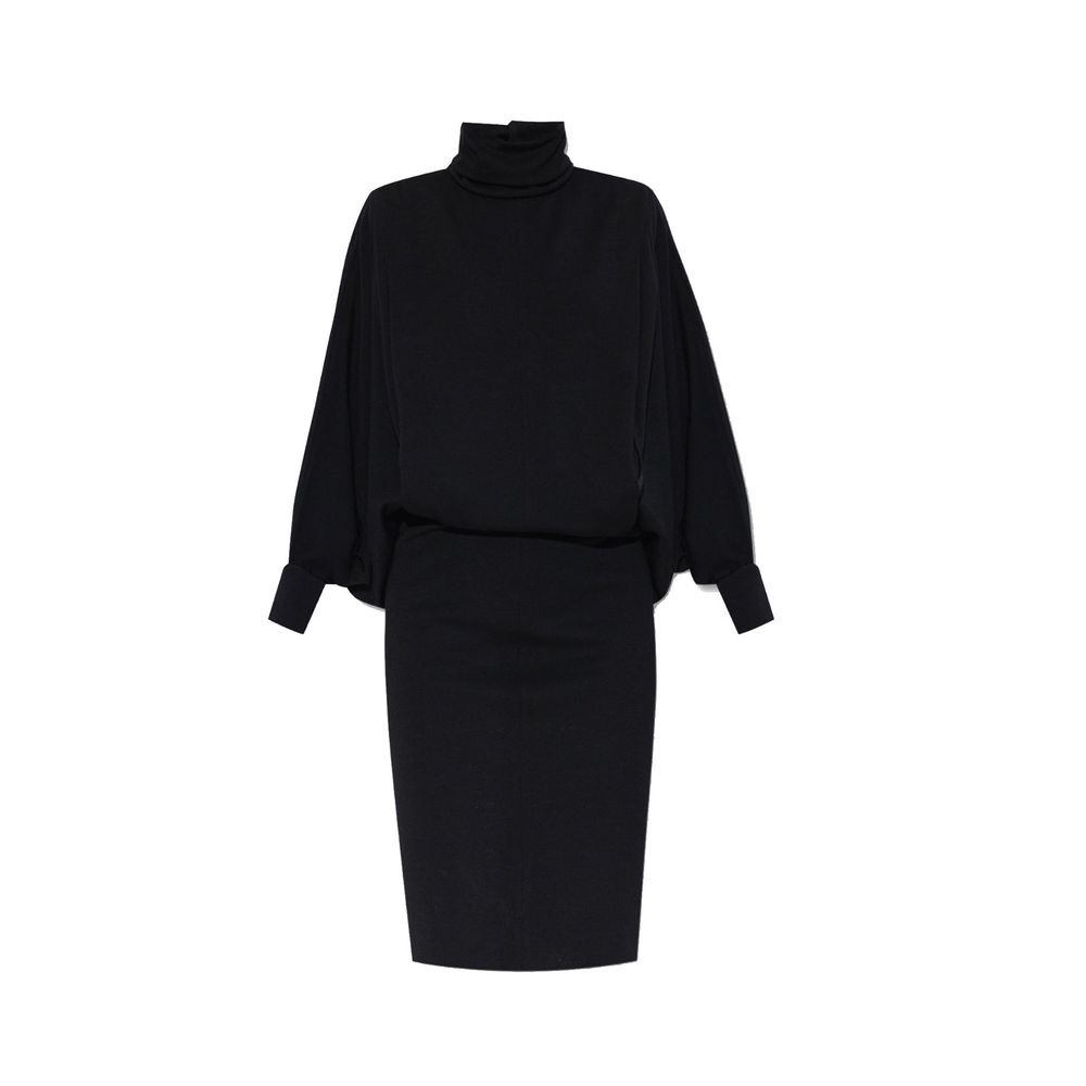 Saint Laurent Black Wool Casual Dress | Regal Royce
