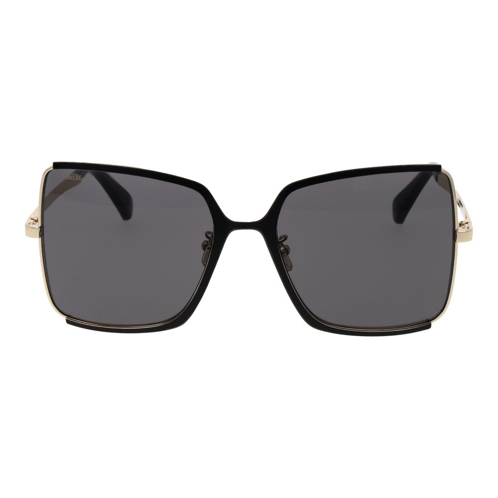 Max Mara Black Metal Sunglasses | Regal Royce