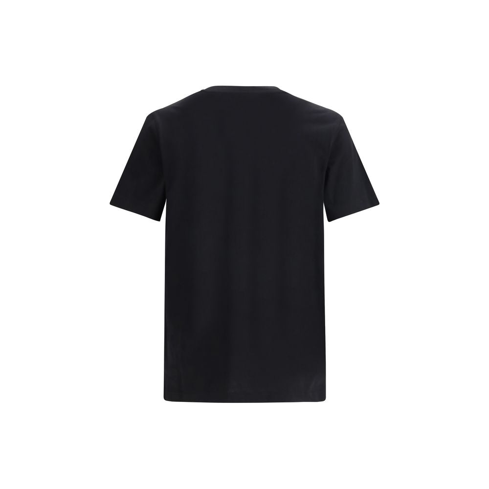 Moschino Black Cotton T-Shirt | Regal Royce