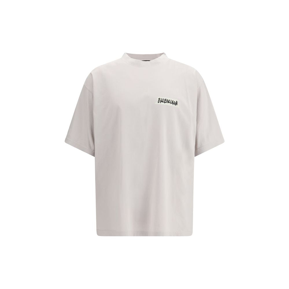 Balenciaga White Cotton T-Shirt | Regal Royce