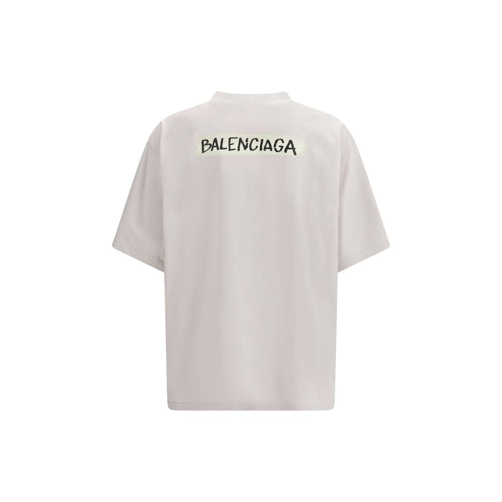 Balenciaga White Cotton T-Shirt | Regal Royce