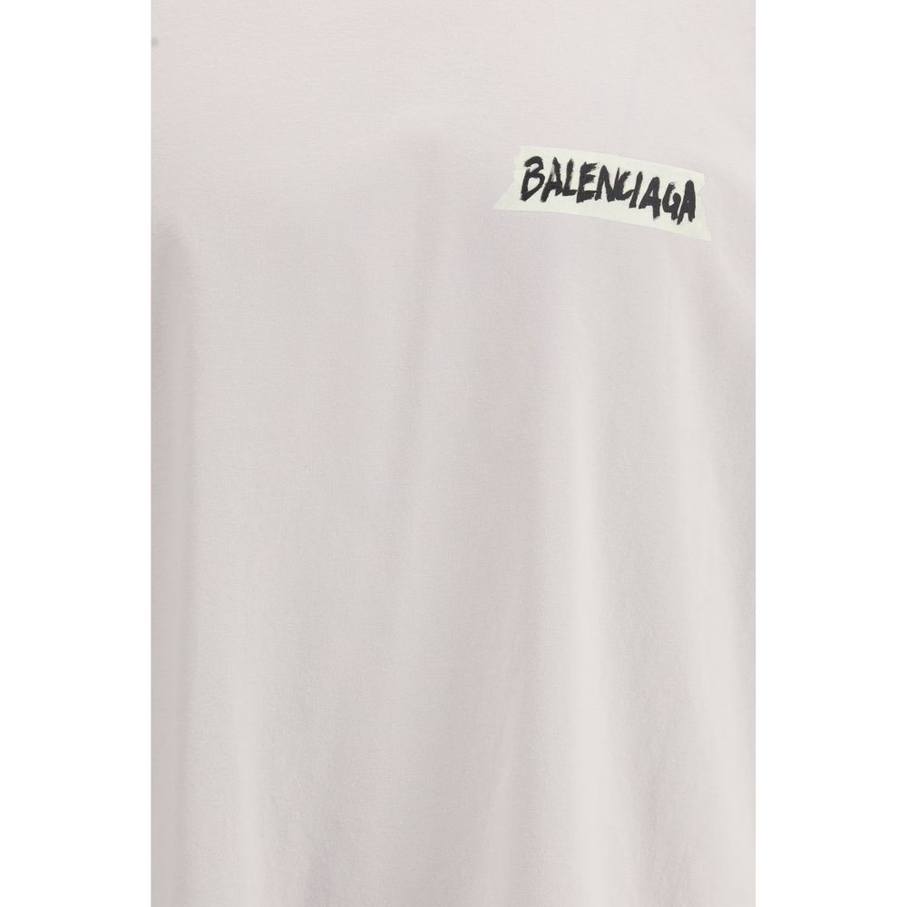 Balenciaga White Cotton T-Shirt | Regal Royce