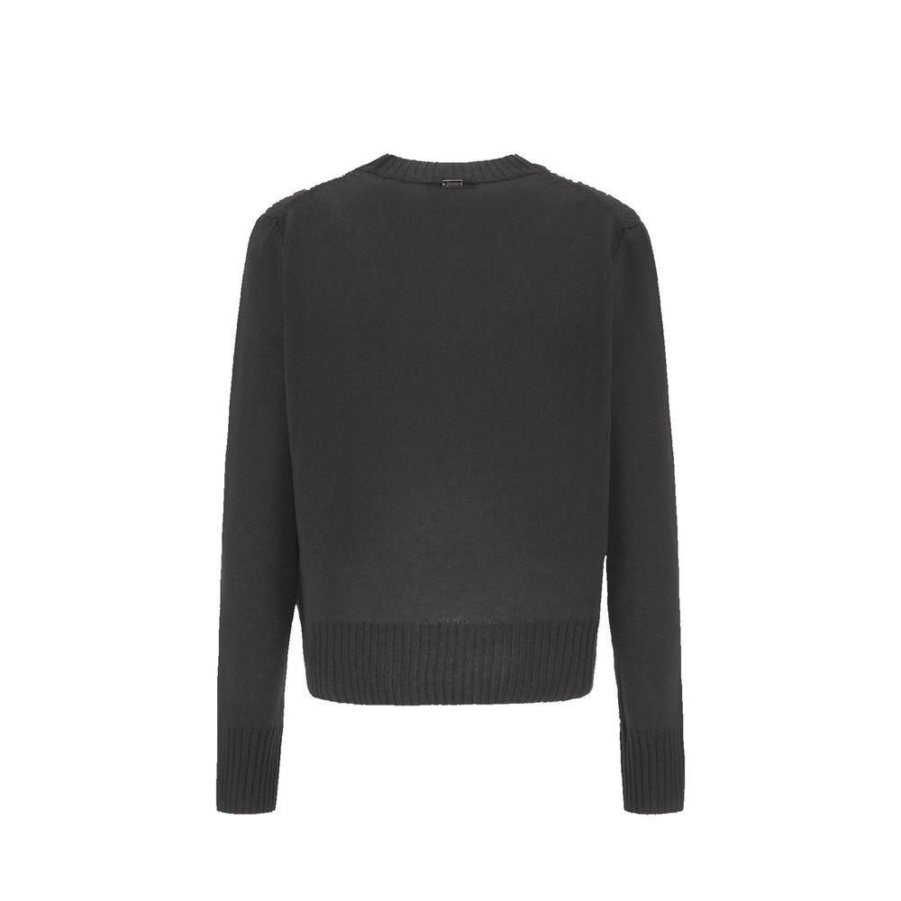 Herno Black Cashmere Sweater | Regal Royce