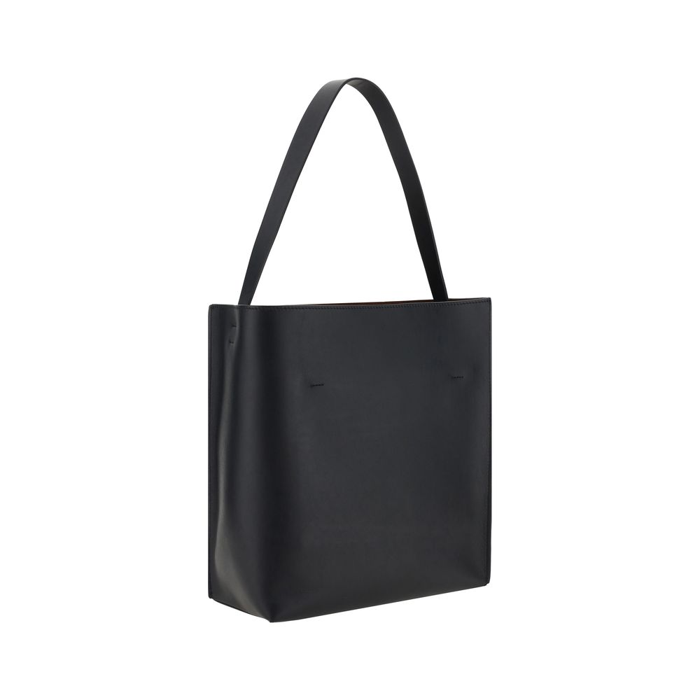 Marni Black Calf Leather Bos Taurus Shoulder Bag | Regal Royce