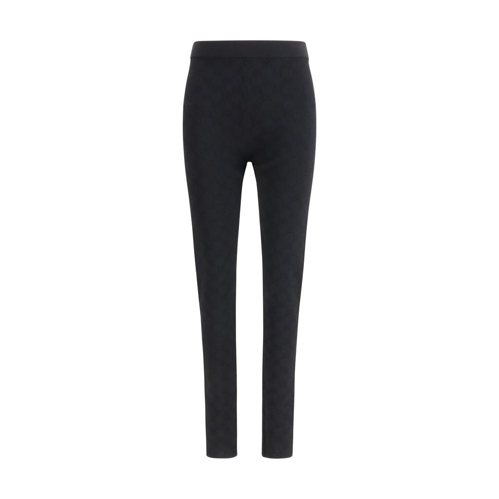 Gucci Black Viscose Leggings | Regal Royce