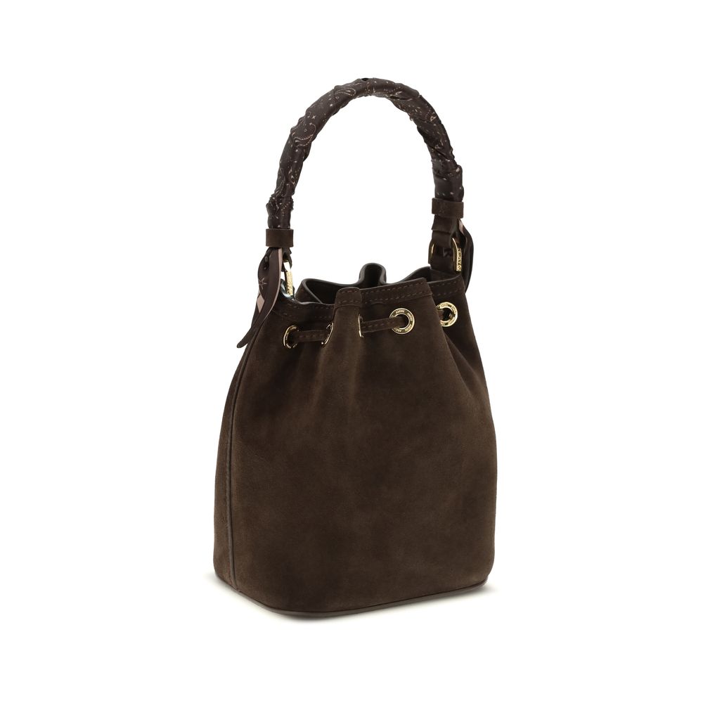 Amiri Brown Calf Leather Bos Taurus Shoulder Bag | Regal Royce