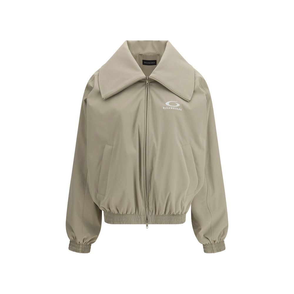 Balenciaga Beige Polyester Jackets And Coat | Regal Royce
