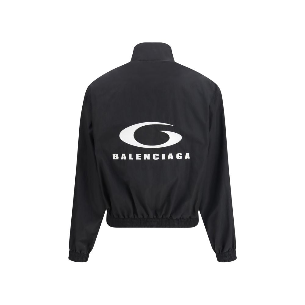 Balenciaga Black Cotton Sweatshirt | Regal Royce