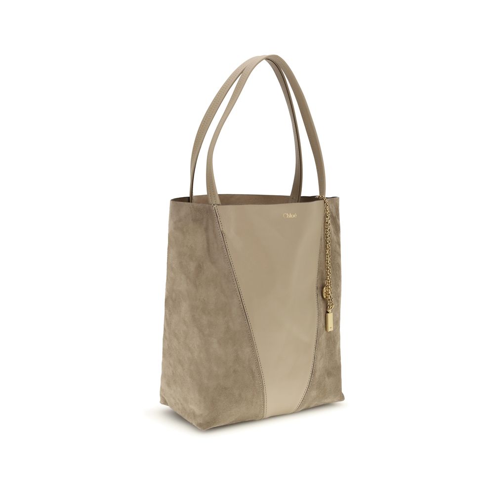 Chloé Beige Leather Shoulder Bag | Regal Royce