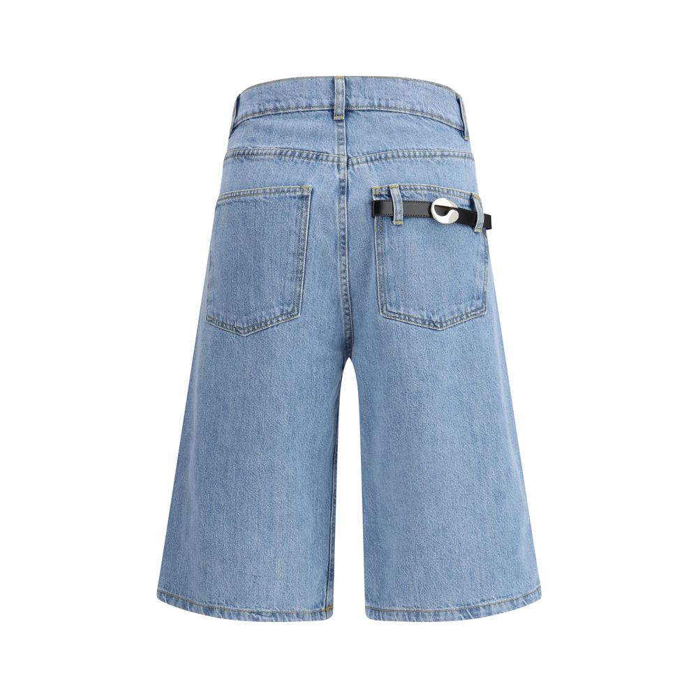Coperni Blue Cotton Bermuda Shorts | Regal Royce