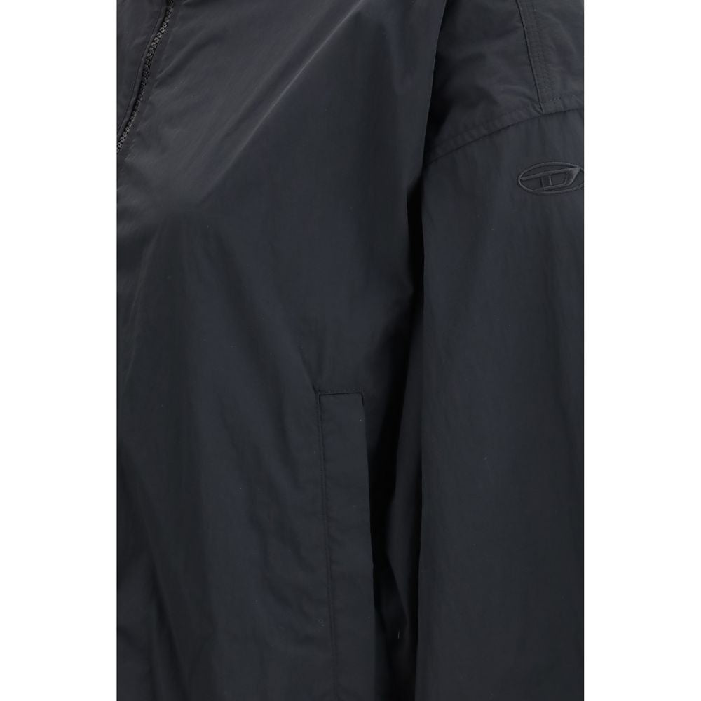 Diesel Black Polyamide Shell Jacket | Regal Royce