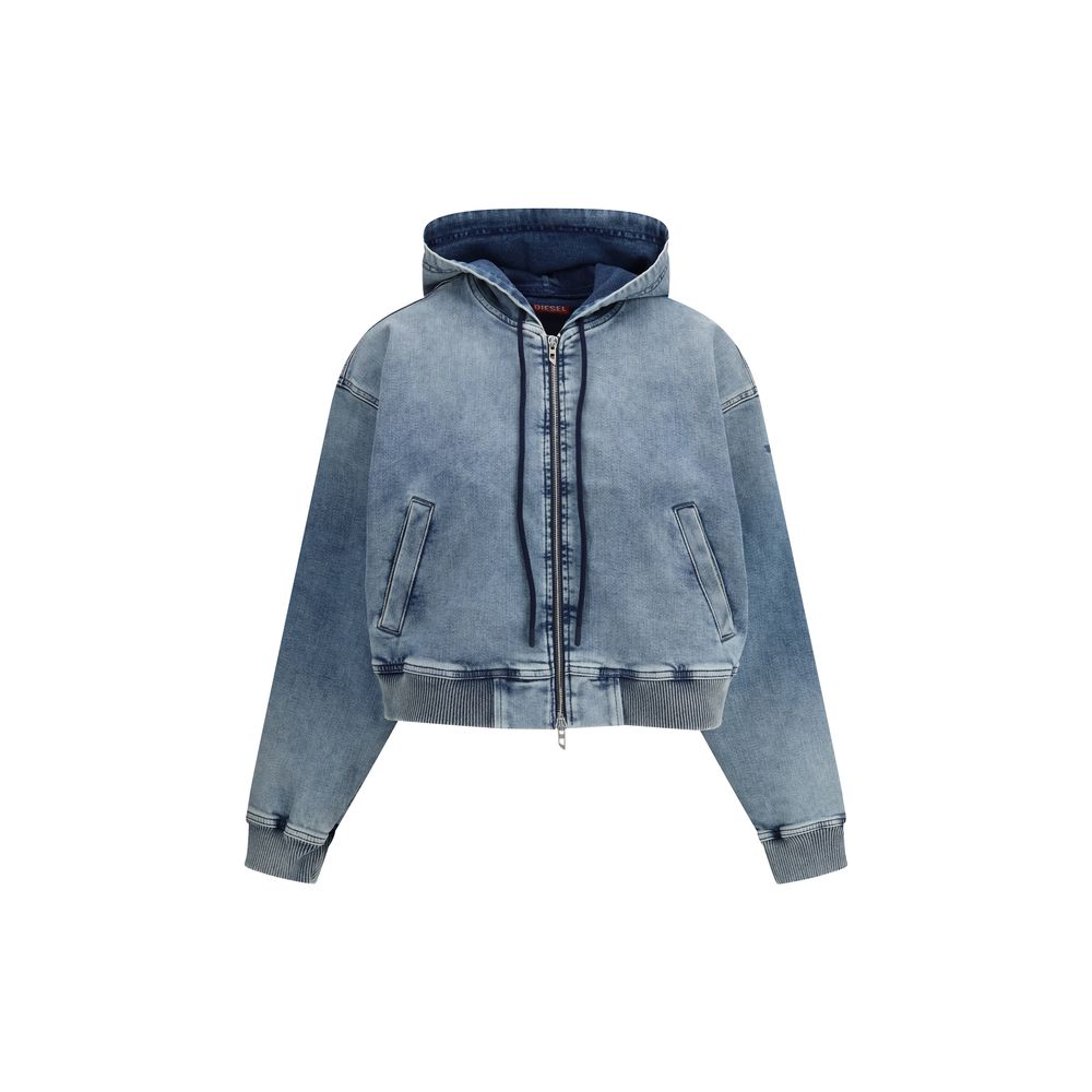 Diesel Blue Cotton Denim Jacket | Regal Royce