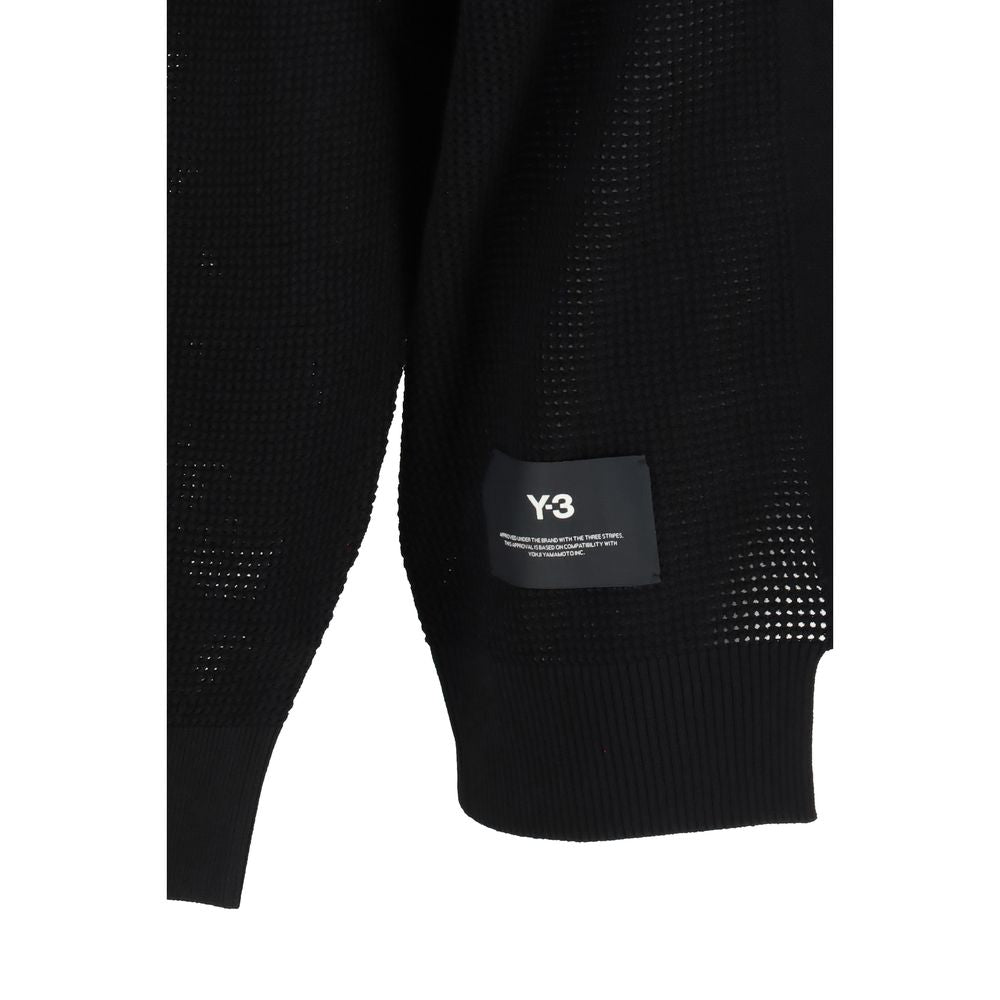 Y-3 Black Viscose Sweatshirt | Regal Royce
