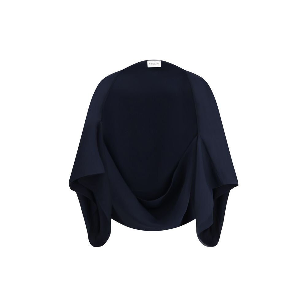 P.A.R.O.S.H. Blue Polyester Sweatshirt | Regal Royce
