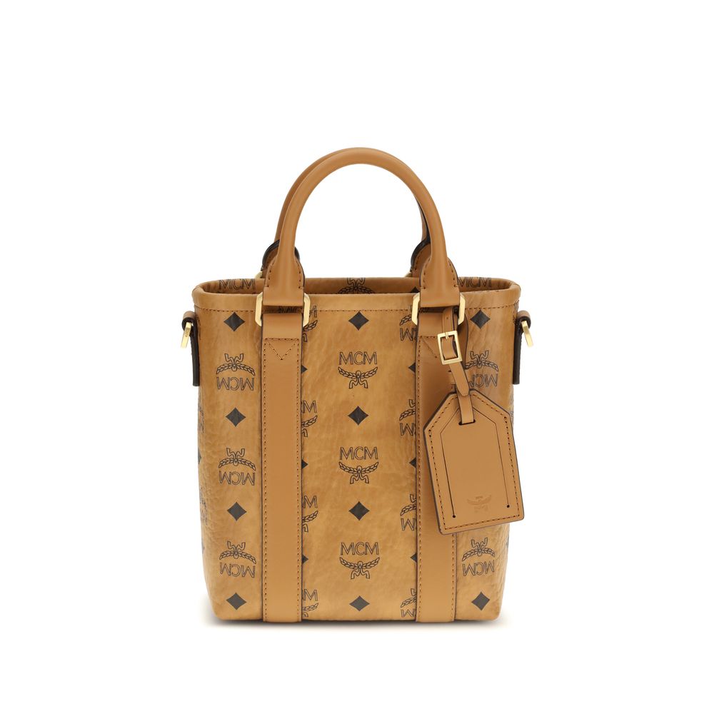 MCM Brown Fabric Shoulder Bag | Regal Royce
