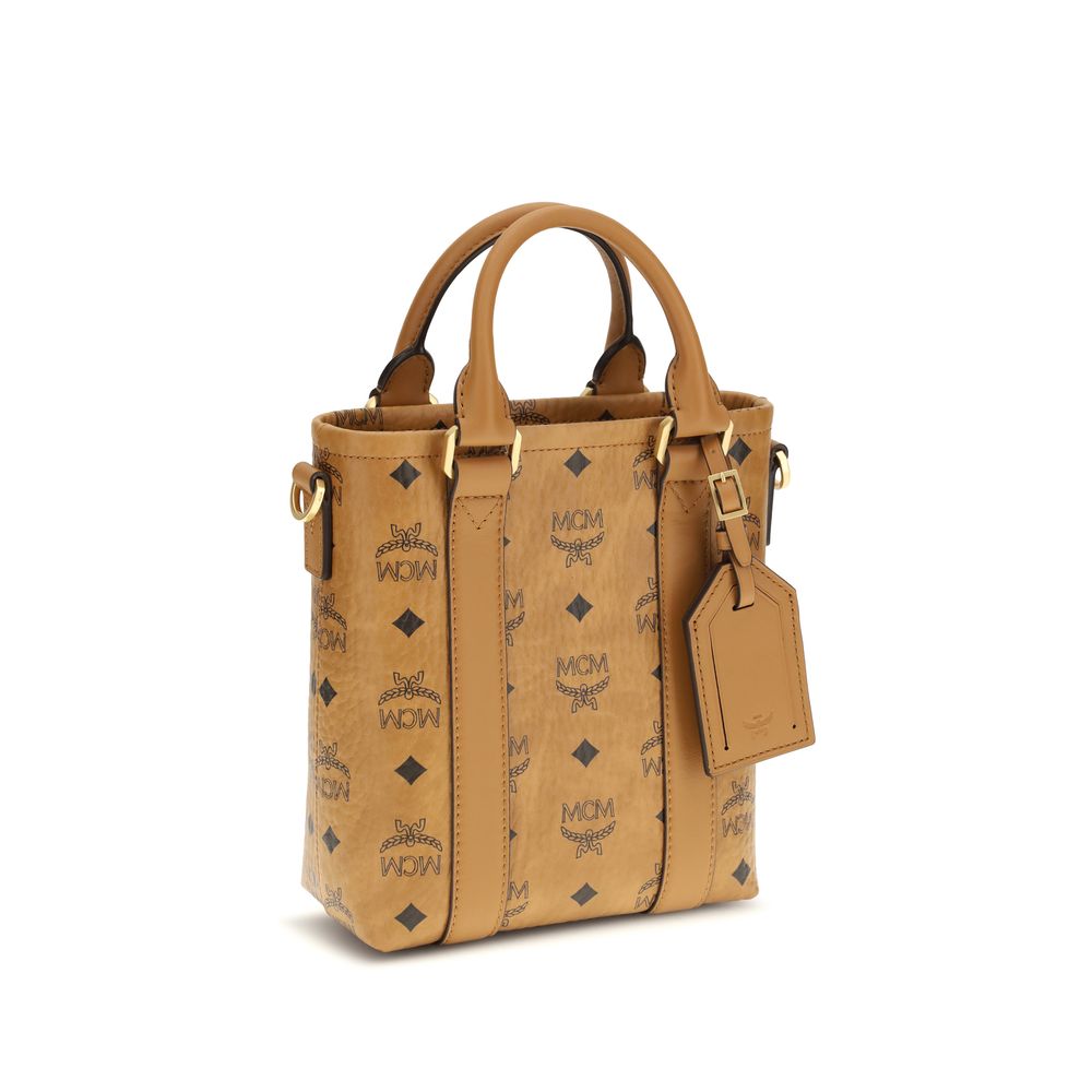 MCM Brown Fabric Shoulder Bag | Regal Royce
