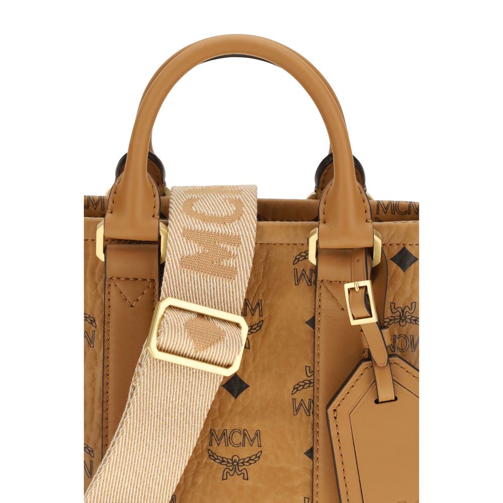 MCM Brown Fabric Shoulder Bag | Regal Royce