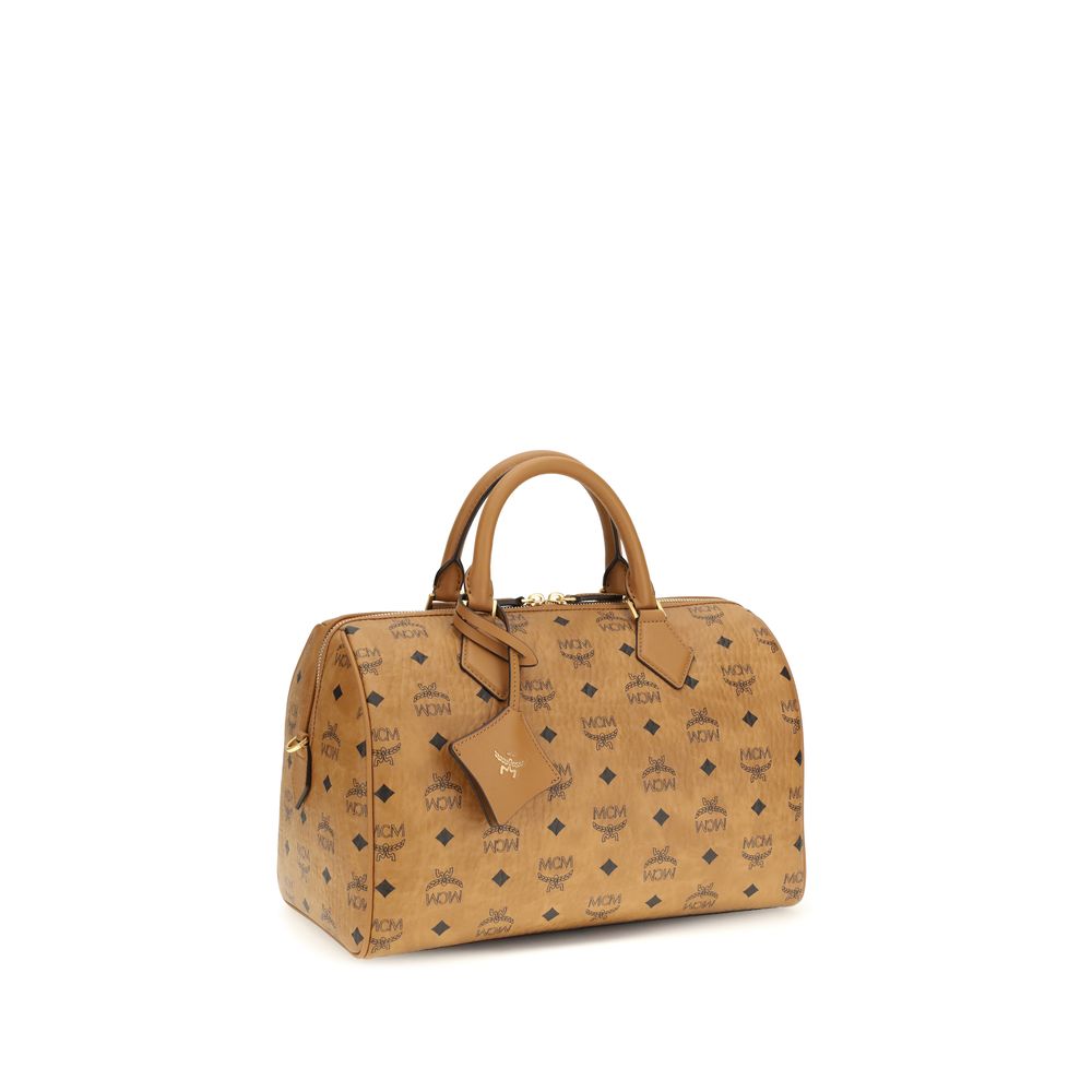 MCM Brown Fabric Shoulder Bag | Regal Royce