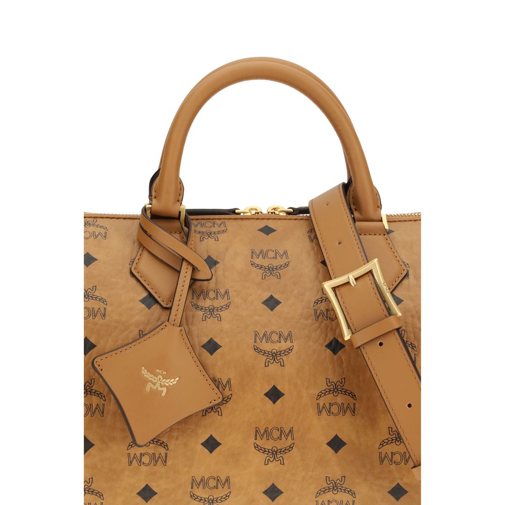 MCM Brown Fabric Shoulder Bag | Regal Royce