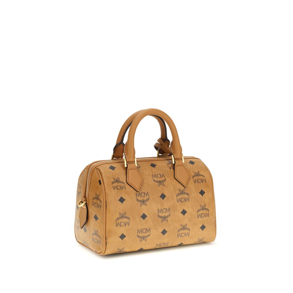 MCM Brown Fabric Handbag | Regal Royce