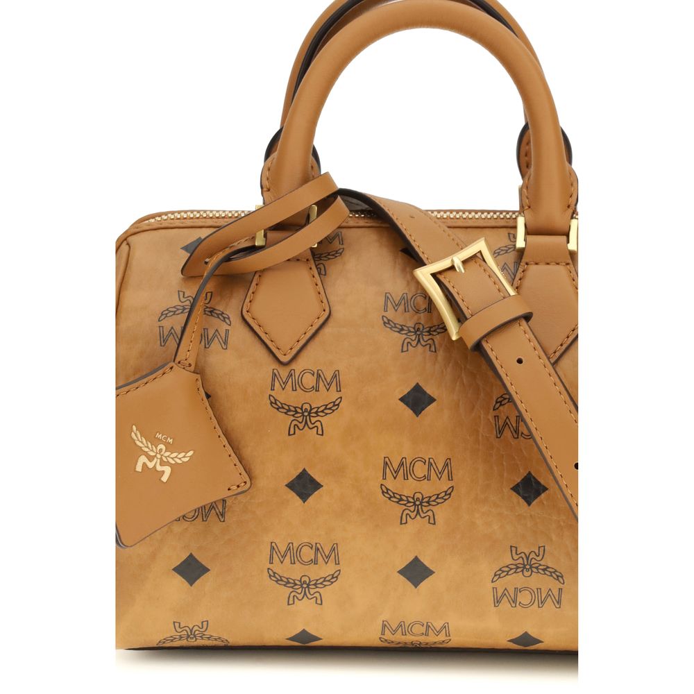 MCM Brown Fabric Handbag | Regal Royce