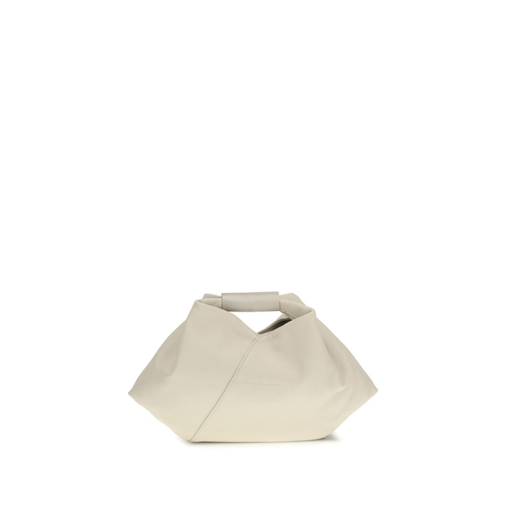 MM6 White Calf Leather Bos Taurus Shoulder Bag | Regal Royce