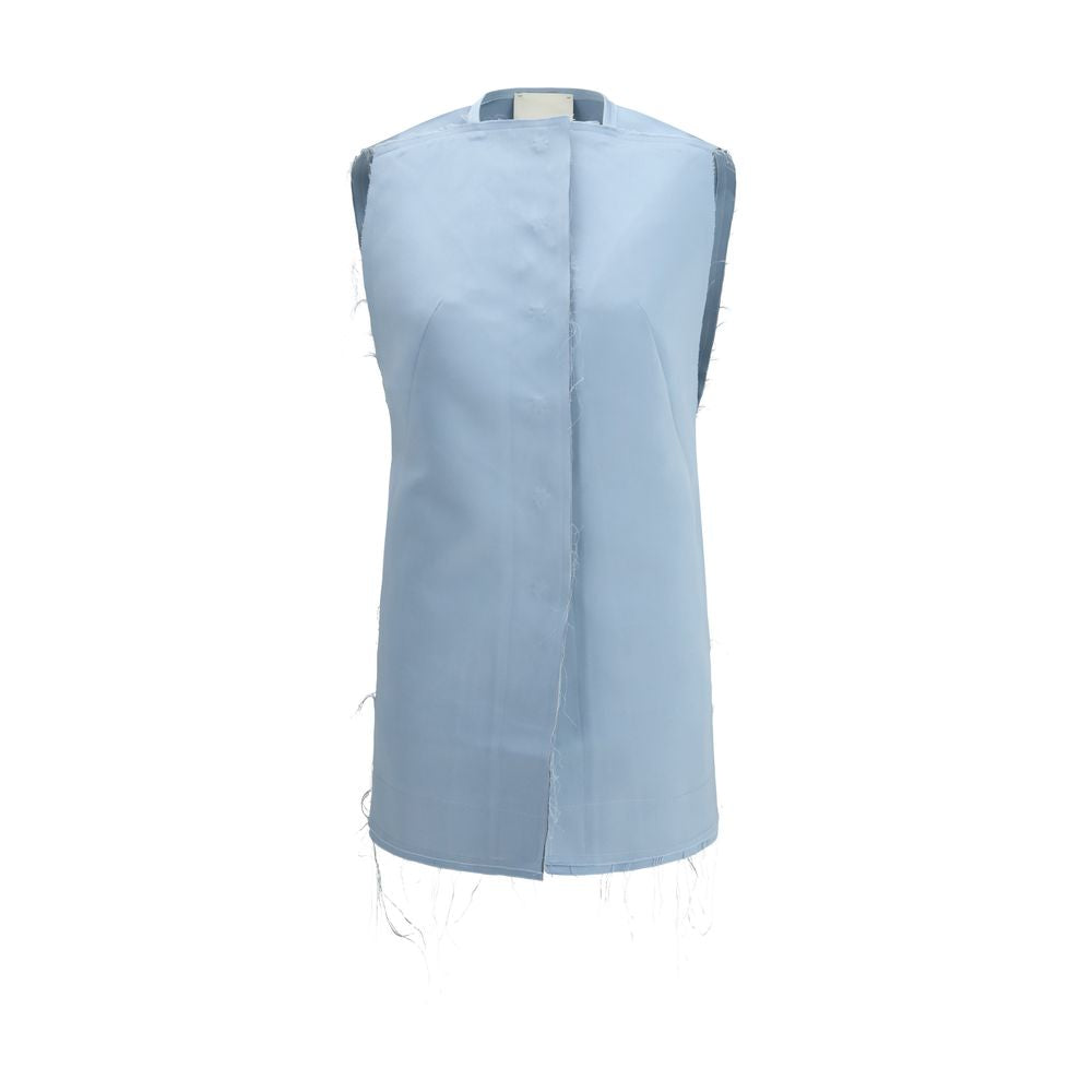 Di Stavnitser Light Blue Polyester Casual Dress | Regal Royce